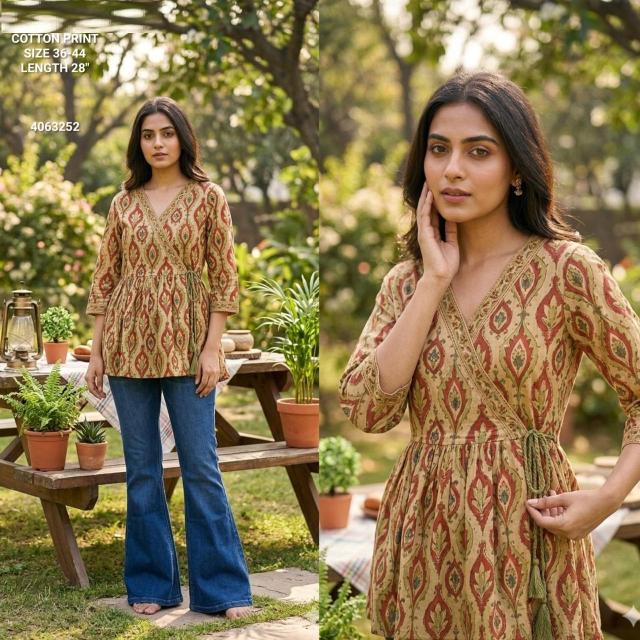 Naisha K 831 Kurti manufacturers in Ahmedabad