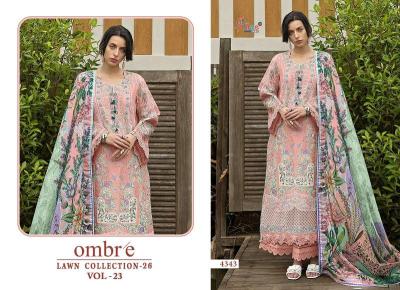 Ombre lawn collection 26 vol 23 Salwar kameez suppliers in Pune