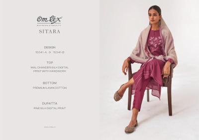 Omtex sitara Designer dress materials in Ahmedabad