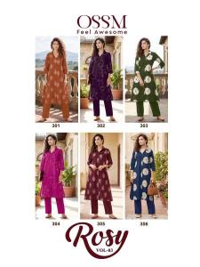 Ossm rosy vol 3 coord set Kurti wholesalers in Mumbai