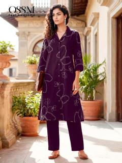 Ossm rosy vol 3 coord set Kurti wholesalers in Mumbai