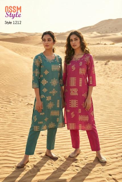 Ossm Style 1212 Kurti manufacturers in Kolkata