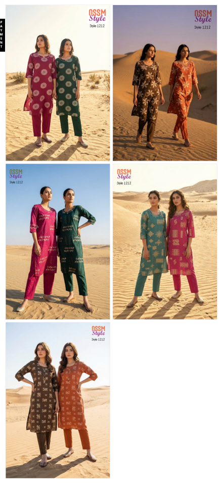 Ossm Style 1212 Kurti manufacturers in Kolkata