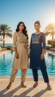 Ossm style 1215 coord set Bulk kurti suppliers in Ahmedabad