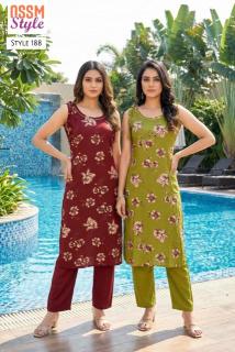 Ossm style 188 coord set Wholesale ladies kurti in Delhi