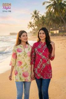 Ossm style 198 Kurti manufacturers in Ahmedabad