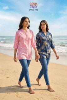 Ossm style 198 Wholesale kurtis in Ahmedabad