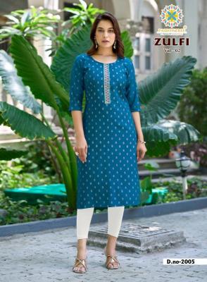 Passion tree zulfi vol 2 Kurti suppliers in Bangalore