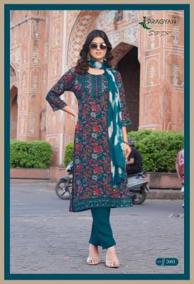 Pragyan sargam vol 2 printed kurti wholesale market in mumbai