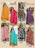 Radhika lifestyle blossom vol 8 Kurti wholesale market in Ahmedabad