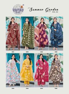 Radhika lifestyle summer garden vol-2 Wholesale kurtis in vadodara
