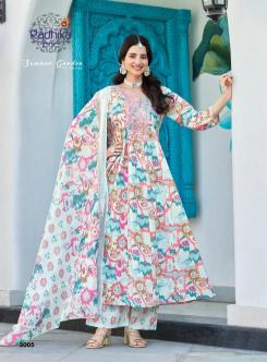 Radhika lifestyle summer garden vol-2 Wholesale kurtis in vadodara