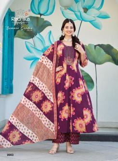 Radhika lifestyle summer garden vol-2 Wholesale kurtis in vadodara