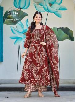 Radhika lifestyle summer garden vol-2 Wholesale kurtis in vadodara