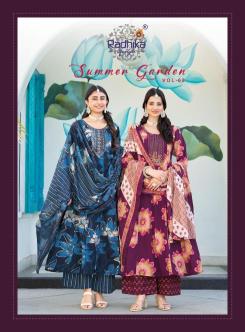 Radhika lifestyle summer garden vol-2 Wholesale kurtis in vadodara