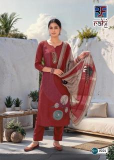 Rahi rising gold vol-2 Ladies dress material wholesale in Pune
