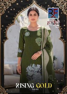 Rahi rising gold vol-2 Ladies dress material wholesale in Pune