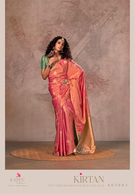 Rajtex Kirtan Two Tone Silk Wholesale saree suppliers in Kolkata