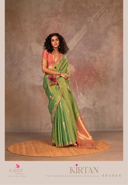 Rajtex Kirtan Two Tone Silk Wholesale saree suppliers in Kolkata
