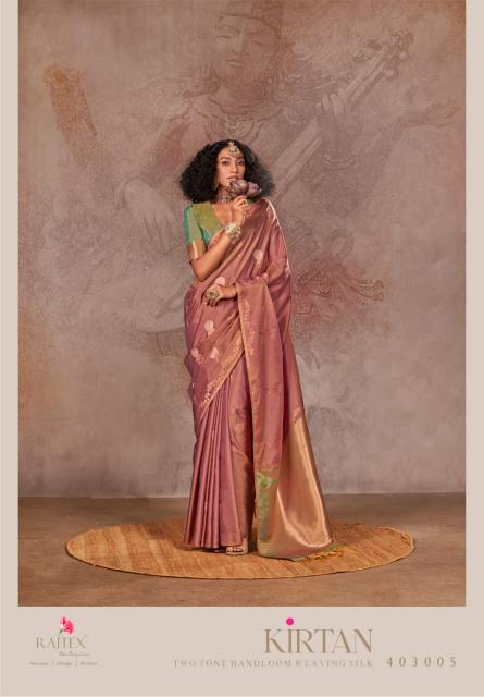 Rajtex Kirtan Two Tone Silk Wholesale saree suppliers in Kolkata