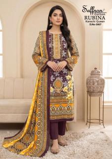 Saffron rubina vol-3 Dress material wholesalers in Maharashtra