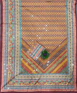 Sandhya mirror handwork Wholesale sarees in Surat