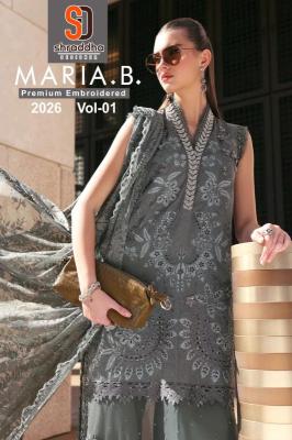 Shraddha maria b premium embroidered 2026 vol-1 salwar kameez hyderabad online