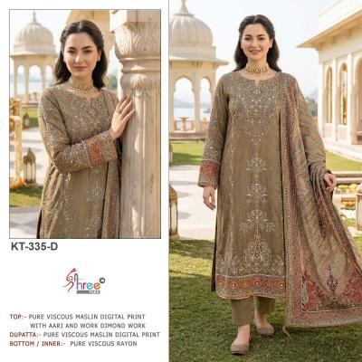 Shree fabs KT - 335 wholesale dress materials in hyderabad