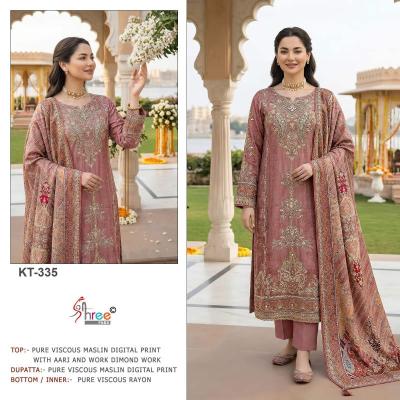 Shree fabs KT - 335 wholesale dress materials in hyderabad
