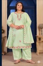 Shree salasar plus size pure cotton-1 Kurti manufacturers for boutiques