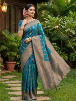 SHREE SHYAM FASHION RAJSI SILK Designer saree wholesale market in Ahmedabad