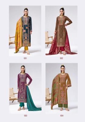 Suryajyoti charvi vol-1 Wholesale designer dress materials in Mumbai
