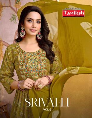 Taniksh srivalli vol 6 Kurti suppliers in Ahmedabad