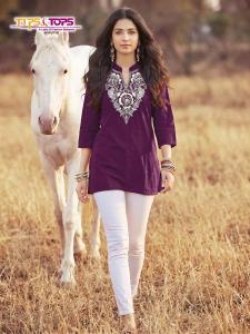 Tips & tops cotton candy vol 2 Latest kurti designs wholesale