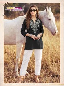 Tips & tops cotton candy vol 2 Latest kurti designs wholesale