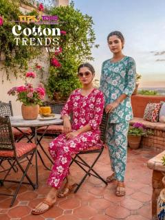 Tips & tops cotton trends vol 5 coord set Wholesale kurti manufacturers in Delhi