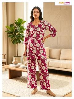 Tips & tops fashion beats vol 16 coord set Party wear kurti wholesalers