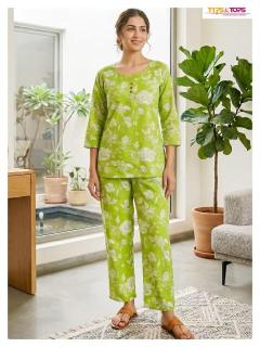 Tips & tops fashion beats vol 16 coord set Party wear kurti wholesalers