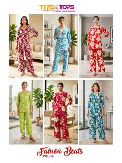 Tips & tops fashion beats vol 16 coord set Party wear kurti wholesalers