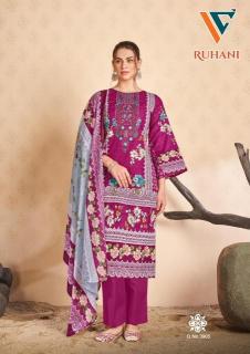 Vandana ruhani vol-39 Printed dress material wholesale in Pune