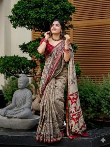 Vastrangan ajarakh Wholesale saree dealers in Mumbai