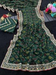 Vastrangan desiner bandhani Wholesale saree shops in Pune