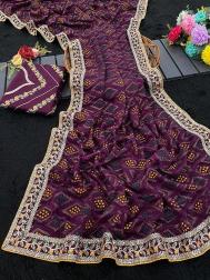 Vastrangan desiner bandhani Wholesale saree shops in Pune