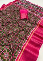 Vastrangan double ikkat Wholesale saree online shopping India