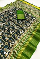 Vastrangan double ikkat Wholesale saree online shopping India
