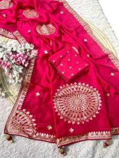 Vastrangan jaipuri work Bulk saree purchase in Bhavnagar