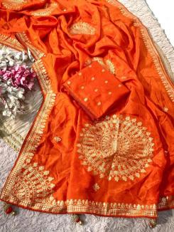 Vastrangan jaipuri work Bulk saree purchase in Bhavnagar