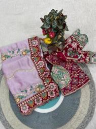 Vastrangan mirror work Bulk saree dealers in Pune