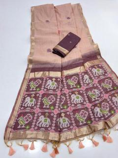 Vastrangan muga cotton Wholesale saree dealers in Mumbai
