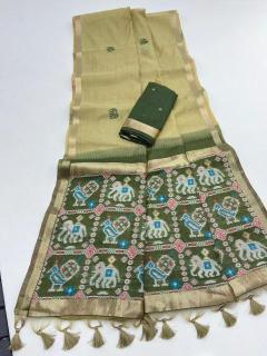 Vastrangan muga cotton Wholesale saree dealers in Mumbai